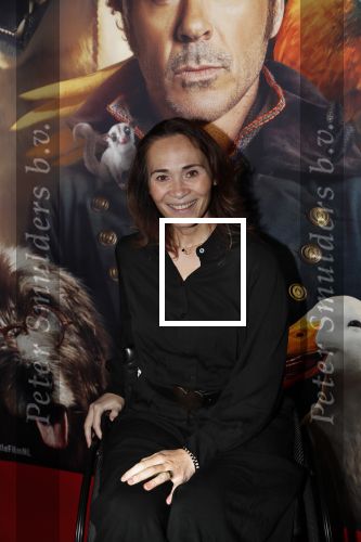 Amsterdam 12 januari 2020
Premiere Dolittle in pathe Arena. Bibian Mentel kwam met haar man