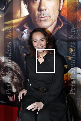 Amsterdam 12 januari 2020
Premiere Dolittle in pathe Arena. Bibian Mentel kwam met haar man