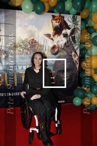 Amsterdam 12 januari 2020
Premiere Dolittle in pathe Arena. Bibian Mentel kwam met haar man