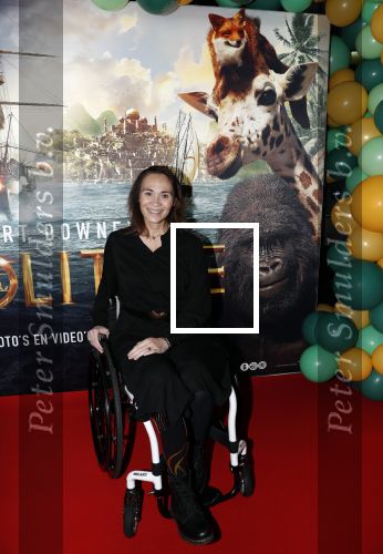 Amsterdam 12 januari 2020
Premiere Dolittle in pathe Arena. Bibian Mentel kwam met haar man