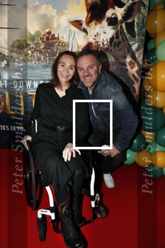 Amsterdam 12 januari 2020
Premiere Dolittle in pathe Arena. Bibian Mentel kwam met haar man