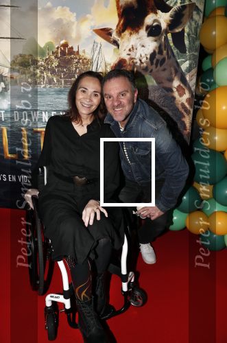 Amsterdam 12 januari 2020
Premiere Dolittle in pathe Arena. Bibian Mentel kwam met haar man