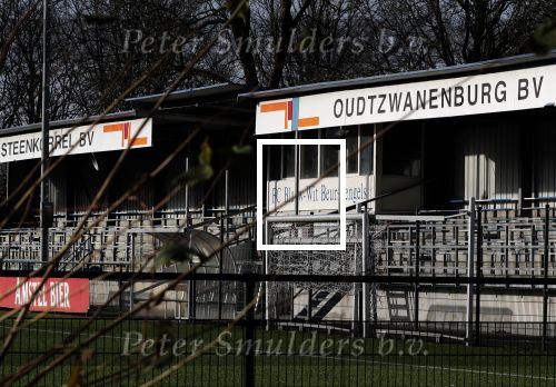 Amsterdam 18 januari 2020
Tribune van fc Blauw Wit de beursbengels.
