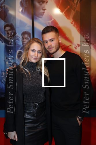 Amsterdam 17 december 2019
Premiere Starwars in het Amsterdam theater. dave Dekker met zijn vriendin