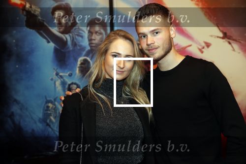 Amsterdam 17 december 2019
Premiere Starwars in het Amsterdam theater. dave Dekker met zijn vriendin