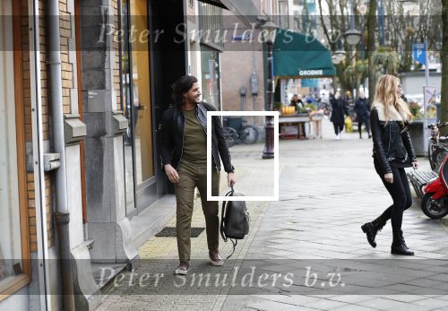Amsterdam 23 december 2019
Estelle Cruijff met haar nieuwe vriend Mo op de cornelis schuytstraat.
