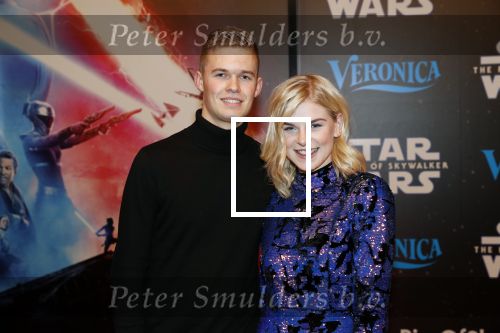 Amsterdam 17 december 2019
Premiere Starwars in het Amsterdam theater. Femke Meines met vriend