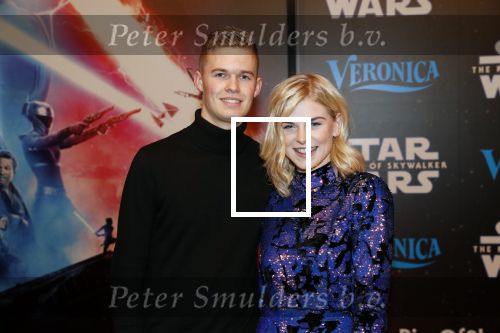 Amsterdam 17 december 2019
Premiere Starwars in het Amsterdam theater. Femke Meines met vriend