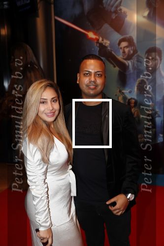 Amsterdam 17 december 2019
Premiere Starwars in het Amsterdam theater. Michael Mendoza met partner
