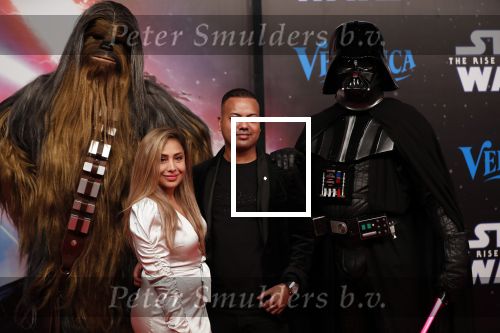Amsterdam 17 december 2019
Premiere Starwars in het Amsterdam theater. Michael Mendoza met partner