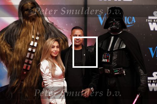 Amsterdam 17 december 2019
Premiere Starwars in het Amsterdam theater. Michael Mendoza met partner