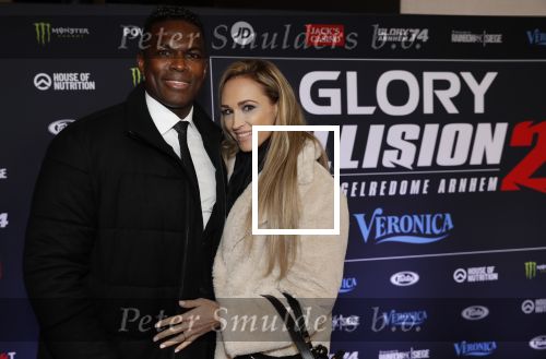 Arnhem 21 december 2019
Badr Hari versus Rico Verhoeven in het geldredome.
Remy Bonjasky met vrouw