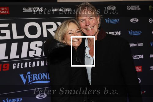Arnhem 21 december 2019
Badr Hari versus Rico Verhoeven in het geldredome. Rene Oosterman met zijn vrouw