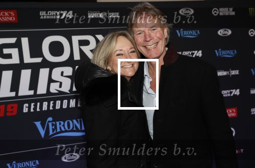 Arnhem 21 december 2019
Badr Hari versus Rico Verhoeven in het geldredome. Rene Oosterman met zijn vrouw