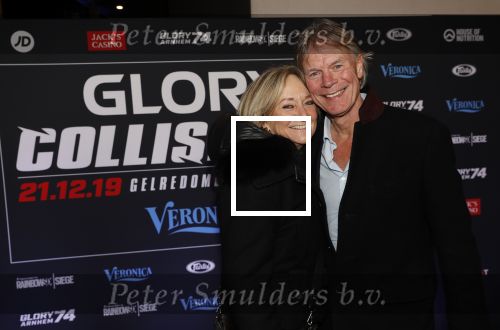Arnhem 21 december 2019
Badr Hari versus Rico Verhoeven in het geldredome. Rene Oosterman met zijn vrouw