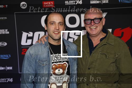 Arnhem 21 december 2019
Badr Hari versus Rico Verhoeven in het geldredome. Rene v d Gijp kwam met zijn zoon Sanny
