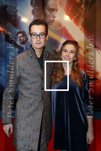 Amsterdam 17 december 2019
Premiere Starwars in het Amsterdam theater. Splinter Chabot en partner