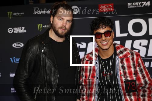 Arnhem 21 december 2019
Badr Hari versus Rico Verhoeven in het geldredome. 
Timor Steffens kwam met fotograaf Jasper Suyk