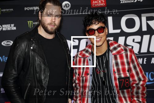 Arnhem 21 december 2019
Badr Hari versus Rico Verhoeven in het geldredome. 
Timor Steffens kwam met fotograaf Jasper Suyk