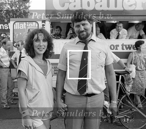 Valkenswaard, Augustus 1981
Profronde van Valkenswaard 1981
Stella Artois 1981
Jos Groothuizen Dee Dee Suzanne Venneker en Rene van der Wel