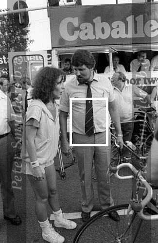 Valkenswaard, Augustus 1981
Profronde van Valkenswaard 1981
Stella Artois 1981
Jos Groothuizen Dee Dee Suzanne Venneker en Rene van der Wel