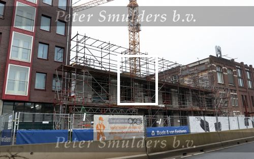Amsterdam 1 februari 2021
Het nieuwe appartement van Albert Verlinde in aanbouw.