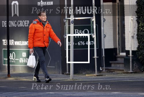 Amsterdam 9 januari 2021
Albert Verlinde op straat in Amsterdam zuid
