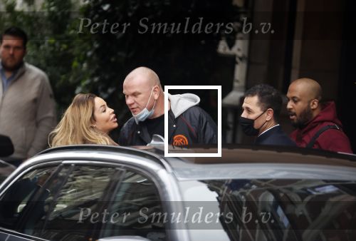 Amsterdam 15 januari 2021
Amanda Balk word door haar nieuwe vriend Ed Hollander met  zijn Rolls Royce opgehaald bij Hotel lâ€™europe