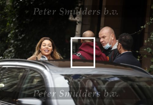 Amsterdam 15 januari 2021
Amanda Balk word door haar nieuwe vriend Ed Hollander met  zijn Rolls Royce opgehaald bij Hotel lâ€™europe