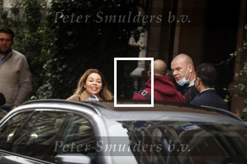 Amsterdam 15 januari 2021
Amanda Balk word door haar nieuwe vriend Ed Hollander met  zijn Rolls Royce opgehaald bij Hotel lâ€™europe