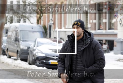 Amsterdam 9 februari 2021
Badr Hari op straat in Amsterdam.