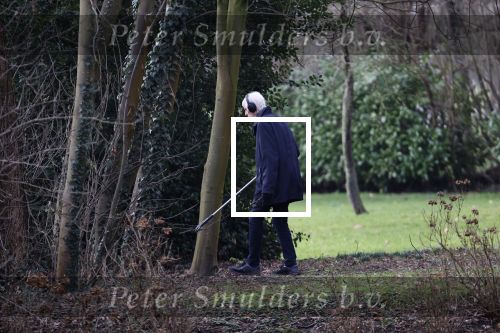Maarssen 4 februari 2021
Berend Boudewijn werkt in zijn tuin.