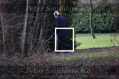 Maarssen 4 februari 2021
Berend Boudewijn werkt in zijn tuin.