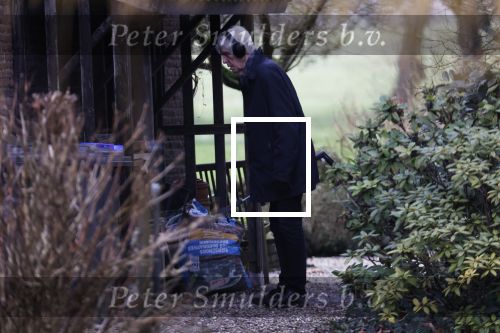 Maarssen 4 februari 2021
Berend Boudewijn werkt in zijn tuin.