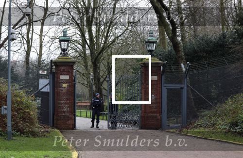 Den Haag 3 januari 2020
Marechausse voor het Catshuis