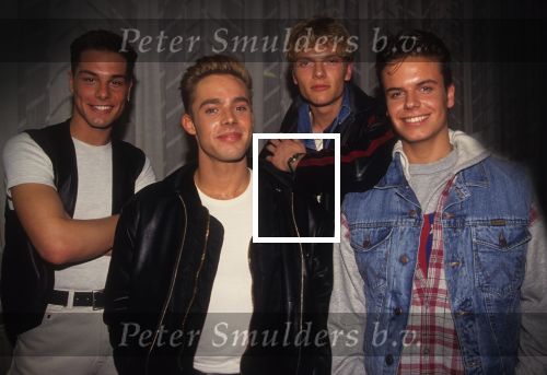 Hilversum 6 maar 1993
Bastiaan Ragas en zijn boyband Caught in the Act