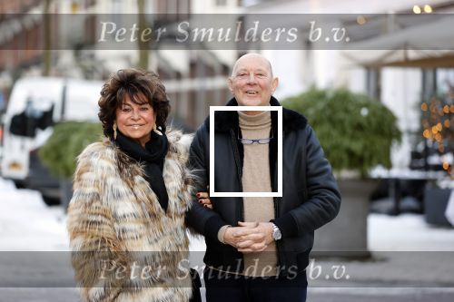 Amsterdam 11 februari 2021
Christine Kroonenberg met haar nieuwe vriend Cor Stutterheim in Amsterdam zuid.