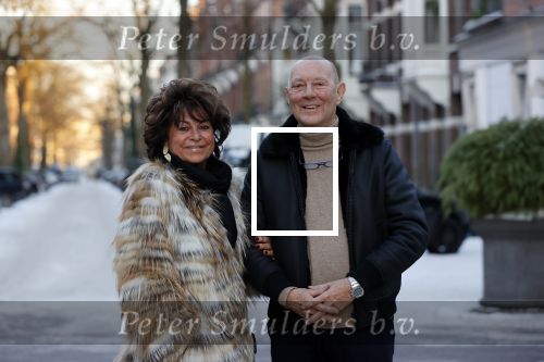 Amsterdam 11 februari 2021
Christine Kroonenberg met haar nieuwe vriend Cor Stutterheim in Amsterdam zuid.