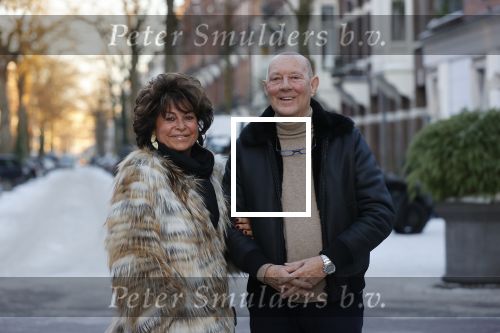Amsterdam 11 februari 2021
Christine Kroonenberg met haar nieuwe vriend Cor Stutterheim in Amsterdam zuid.