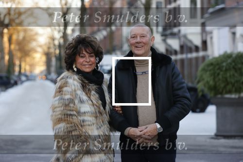 Amsterdam 11 februari 2021
Christine Kroonenberg met haar nieuwe vriend Cor Stutterheim in Amsterdam zuid.