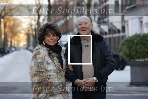 Amsterdam 11 februari 2021
Christine Kroonenberg met haar nieuwe vriend Cor Stutterheim in Amsterdam zuid.