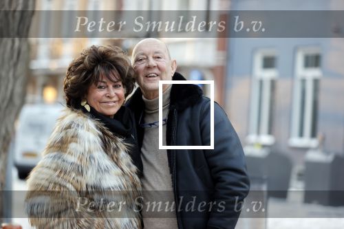 Amsterdam 11 februari 2021
Christine Kroonenberg met haar nieuwe vriend Cor Stutterheim in Amsterdam zuid.