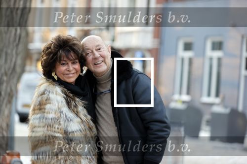 Amsterdam 11 februari 2021
Christine Kroonenberg met haar nieuwe vriend Cor Stutterheim in Amsterdam zuid.