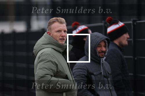 Rotterdam 30 januari 2021
Dirk Kuyt aan het kijken bij zijn zoon bij Feyenoord.