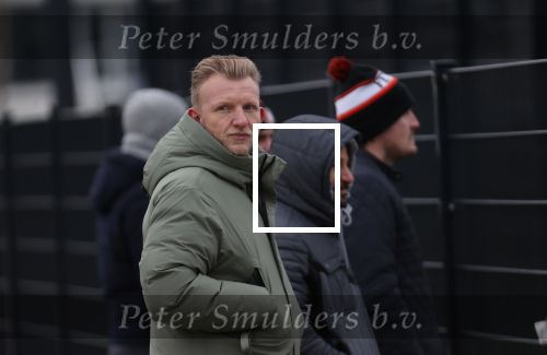 Rotterdam 30 januari 2021
Dirk Kuyt aan het kijken bij zijn zoon bij Feyenoord.