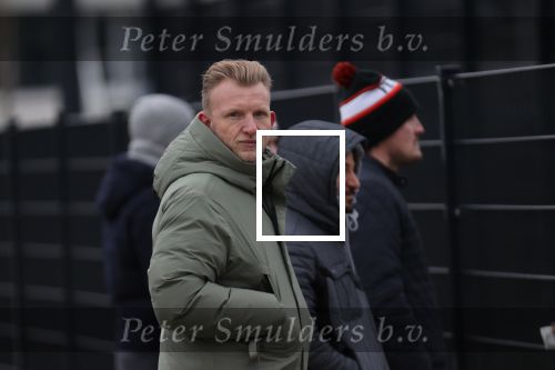Rotterdam 30 januari 2021
Dirk Kuyt aan het kijken bij zijn zoon bij Feyenoord.