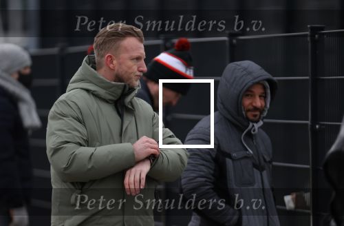 Rotterdam 30 januari 2021
Dirk Kuyt aan het kijken bij zijn zoon bij Feyenoord.