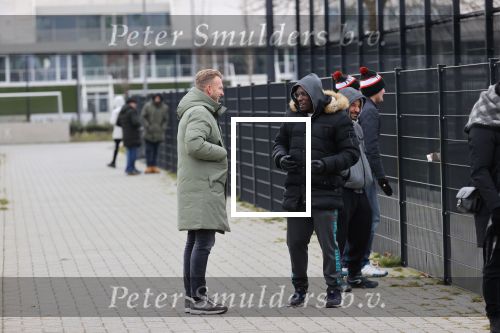 Rotterdam 30 januari 2021
Dirk Kuyt aan het kijken bij zijn zoon bij Feyenoord.