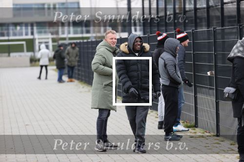 Rotterdam 30 januari 2021
Dirk Kuyt aan het kijken bij zijn zoon bij Feyenoord.