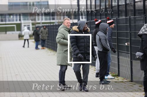 Rotterdam 30 januari 2021
Dirk Kuyt aan het kijken bij zijn zoon bij Feyenoord.